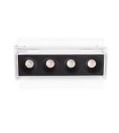 Lampy podtynkowe LED - Maxlight Oprawa Wpustowa Modular, Do Skompletowania Z Modułem Hm180 I Trafo Ht180 H180.08 - product 2