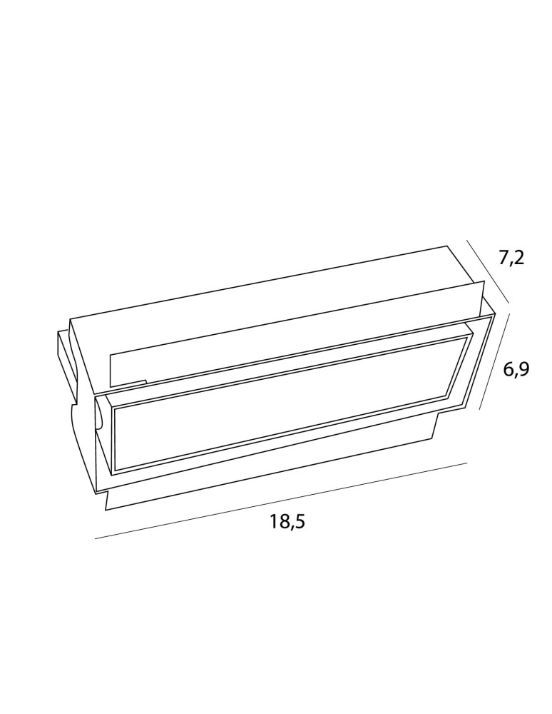 Maxlight Oprawa Wpustowa Modular, Do Skompletowania Z Modułem Hm180 I Trafo Ht180 H180.08