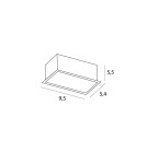 Lampy podtynkowe LED - Maxlight Oprawa Wpustowa Modular, Do Skompletowania Z Modułem Hm180 I Trafo Ht180 H180.01 - product 4