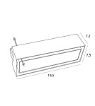 Lampy podtynkowe LED - Maxlight Oprawa Wpustowa Modular, Do Skompletowania Z Modułem Hm180 I Trafo Ht180 H180.04 - product 4