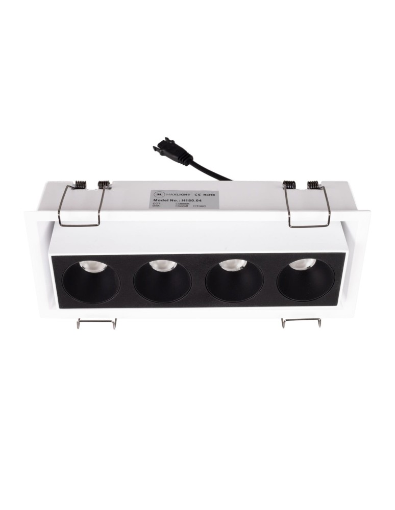 Maxlight Oprawa Wpustowa Modular, Do Skompletowania Z Modułem Hm180 I Trafo Ht180 H180.04