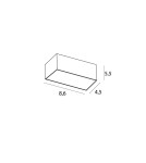 Lampy podtynkowe LED - Maxlight Oprawa Wpustowa Modular, Do Skompletowania Z Modułem Hm180 I Trafo Ht180 H180.05 - product 4