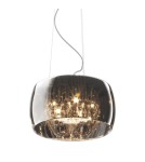 Lampy wiszące glamour - Zuma Line Crystal 40cm P0076-05L-F4FZ Wisząca - produkt 1