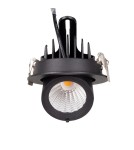 Maxlight Oprawa Wpustowa Rubio 10W Czarna H0133 Maxlight Oprawa Wpustowa Rubio 10W Czarna H0133