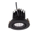 Maxlight Oprawa Wpustowa Rubio 10W Czarna H0133 Maxlight Oprawa Wpustowa Rubio 10W Czarna H0133