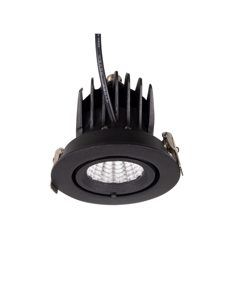 Maxlight Oprawa Wpustowa Rubio 10W Czarna H0133 Maxlight Oprawa Wpustowa Rubio 10W Czarna H0133