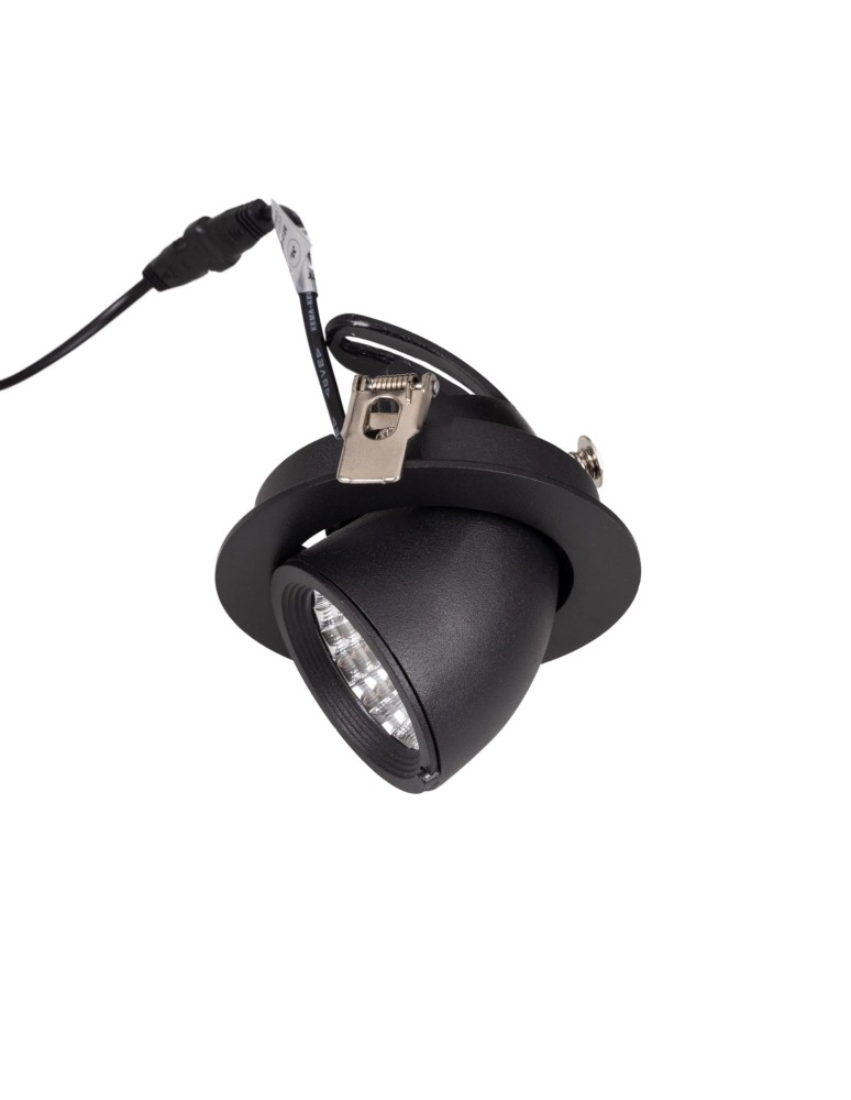 Maxlight Oprawa Wpustowa Rubio 10W Czarna H0133 Maxlight Oprawa Wpustowa Rubio 10W Czarna H0133