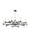 Step into Design Lampa wisząca CANDELA-15 złota 120cm DN1505-15 black