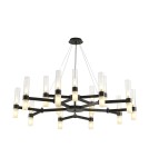 Lampy wiszące designerskie - Step into Design Lampa wisząca CANDELA-15 złota 120cm DN1505-15 black - product 2