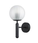 Kinkiety w stylu Modern Classic - Step into Design Lampa ścienna PALLA czarna 15cm F070 black - product 1