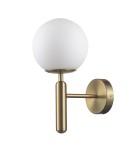 Kinkiety w stylu Modern Classic - Step into Design Lampa ścienna PALLA złoto-biała 15cm ST-F070 white - product 1