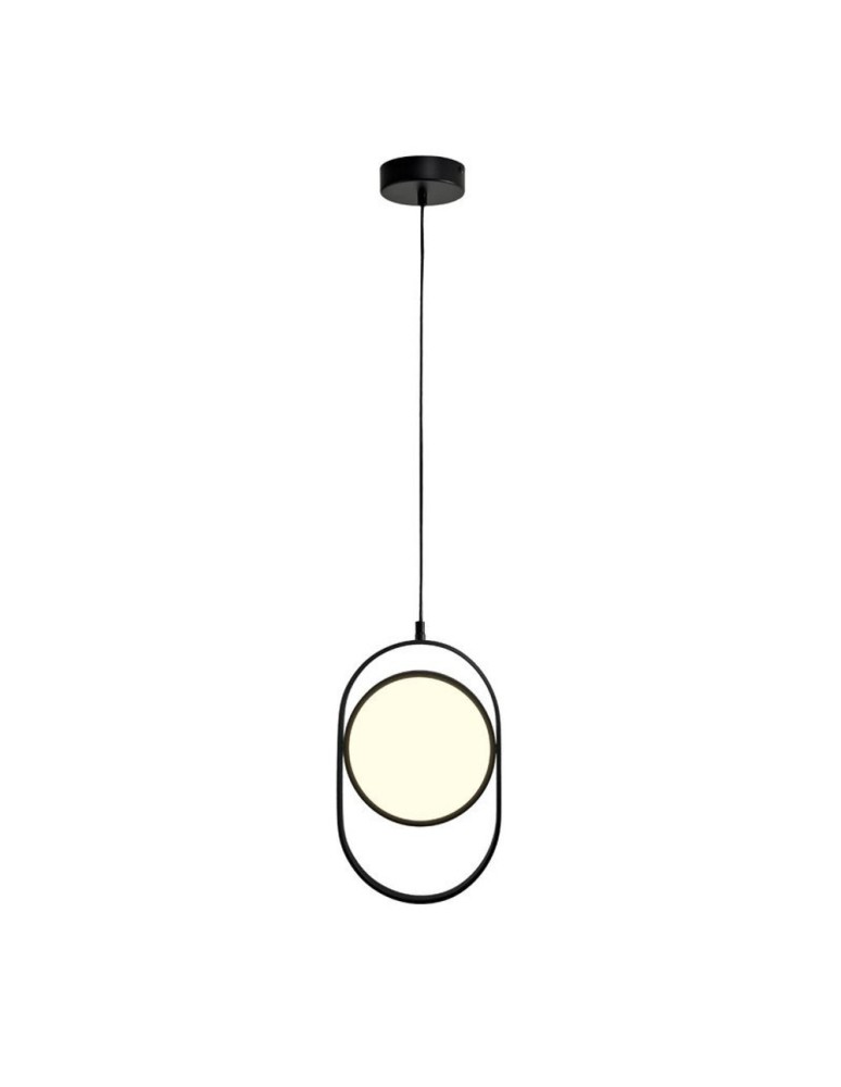 Step into Design Lampa wisząca ELIPSE MINI LED czarna 32cm 60217A-S Step into Design Lampa wisząca ELIPSE MINI LED czarna 32cm 60217A-S