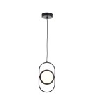Step into Design Lampa wisząca ELIPSE MINI LED czarna 32cm 60217A-S Step into Design Lampa wisząca ELIPSE MINI LED czarna 32cm 60217A-S