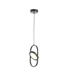 Step into Design Lampa wisząca ELIPSE MINI LED czarna 32cm 60217A-S Step into Design Lampa wisząca ELIPSE MINI LED czarna 32cm 60217A-S