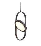 Step into Design Lampa wisząca ELIPSE MINI LED czarna 32cm 60217A-S Step into Design Lampa wisząca ELIPSE MINI LED czarna 32cm 60217A-S