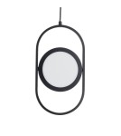 Step into Design Lampa wisząca ELIPSE MINI LED czarna 32cm 60217A-S Step into Design Lampa wisząca ELIPSE MINI LED czarna 32cm 60217A-S