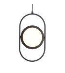 Step into Design Lampa wisząca ELIPSE MINI LED czarna 32cm 60217A-S Step into Design Lampa wisząca ELIPSE MINI LED czarna 32cm 60217A-S