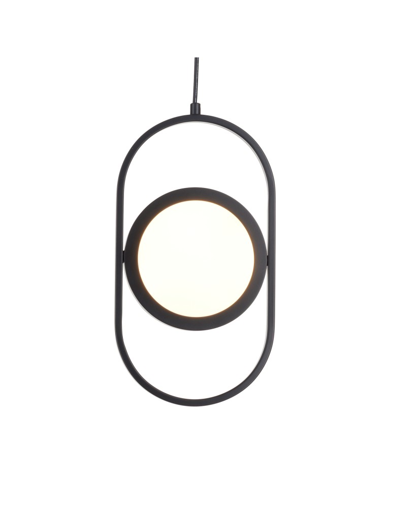 Step into Design Lampa wisząca ELIPSE MINI LED czarna 32cm 60217A-S Step into Design Lampa wisząca ELIPSE MINI LED czarna 32cm 60217A-S