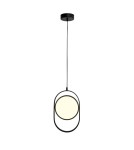 Step into Design Lampa wisząca ELIPSE M LED czarna 45cm 60217A-M Step into Design Lampa wisząca ELIPSE M LED czarna 45cm 60217A-M