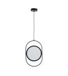 Step into Design Lampa wisząca ELIPSE M LED czarna 45cm 60217A-M Step into Design Lampa wisząca ELIPSE M LED czarna 45cm 60217A-M