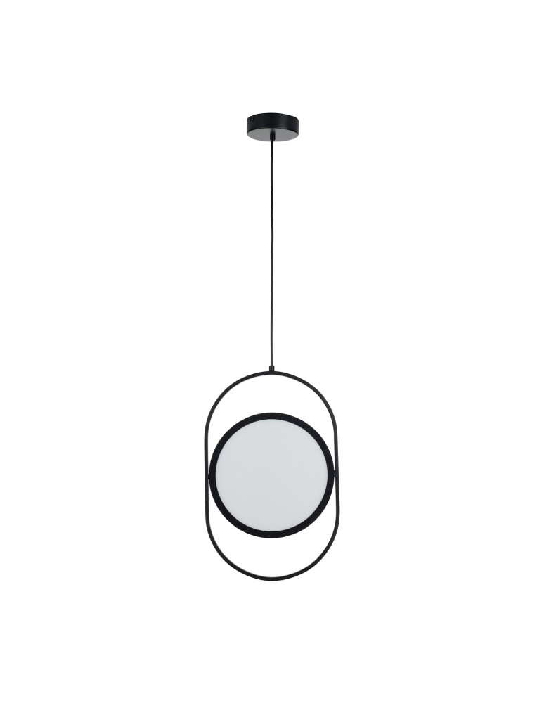 Step into Design Lampa wisząca ELIPSE M LED czarna 45cm 60217A-M Step into Design Lampa wisząca ELIPSE M LED czarna 45cm 60217A-M