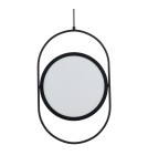Step into Design Lampa wisząca ELIPSE M LED czarna 45cm 60217A-M Step into Design Lampa wisząca ELIPSE M LED czarna 45cm 60217A-M