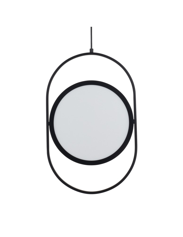 Step into Design Lampa wisząca ELIPSE M LED czarna 45cm 60217A-M Step into Design Lampa wisząca ELIPSE M LED czarna 45cm 60217A-M