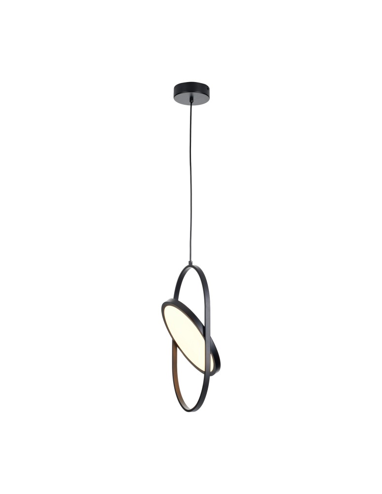 Step into Design Lampa wisząca ELIPSE M LED czarna 45cm 60217A-M Step into Design Lampa wisząca ELIPSE M LED czarna 45cm 60217A-M