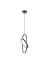 Step into Design Lampa wisząca ELIPSE M LED czarna 45cm 60217A-M