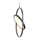 Step into Design Lampa wisząca ELIPSE M LED czarna 45cm 60217A-M Step into Design Lampa wisząca ELIPSE M LED czarna 45cm 60217A-M