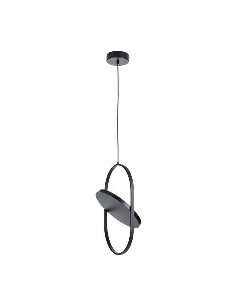Step into Design Lampa wisząca ELIPSE M LED czarna 45cm 60217A-M Step into Design Lampa wisząca ELIPSE M LED czarna 45cm 60217A-M