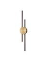 Step into Design Lampa ścienna CENTRO LED czarna 64cm ST-B3327-S