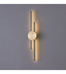 Kinkiety LED - Step into Design Lampa ścienna CENTRO LED czarna 64cm ST-B3327-S - product 3
