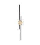 Step into Design Lampa ścienna CENTRO czarna 92cm ST-B3327-M Step into Design Lampa ścienna CENTRO czarna 92cm ST-B3327-M