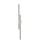 Step into Design Lampa ścienna CENTRO czarna 122cm ST-B3327-L Step into Design Lampa ścienna CENTRO czarna 122cm ST-B3327-L
