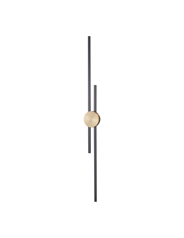 Step into Design Lampa ścienna CENTRO czarna 122cm ST-B3327-L Step into Design Lampa ścienna CENTRO czarna 122cm ST-B3327-L
