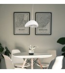 Step into Design Lampa wisząca STONE LED biała 40cm DN426-400 Step into Design Lampa wisząca STONE LED biała 40cm DN426-400