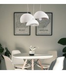 Step into Design Lampa wisząca STONE LED biała 40cm DN426-400 Step into Design Lampa wisząca STONE LED biała 40cm DN426-400