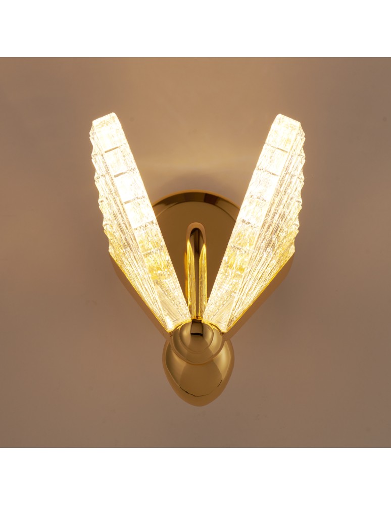 Step into Design Lampa ścienna BEE LED złota 18cm ST-W0612-1S Step into Design Lampa ścienna BEE LED złota 18cm ST-W0612-1S