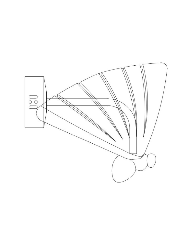 Step into Design Lampa ścienna BEE LED złota 18cm ST-W0612-1S Step into Design Lampa ścienna BEE LED złota 18cm ST-W0612-1S