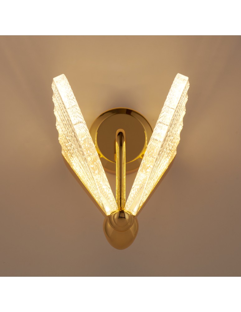 Step into Design Lampa ścienna BEE LED złota 22cm ST-W0612-1B Step into Design Lampa ścienna BEE LED złota 22cm ST-W0612-1B