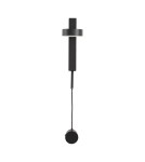 Kinkiety do sypialni - Step into Design Lampa ścienna FIKO czarna 120cm ST-DF010-BK - product 1