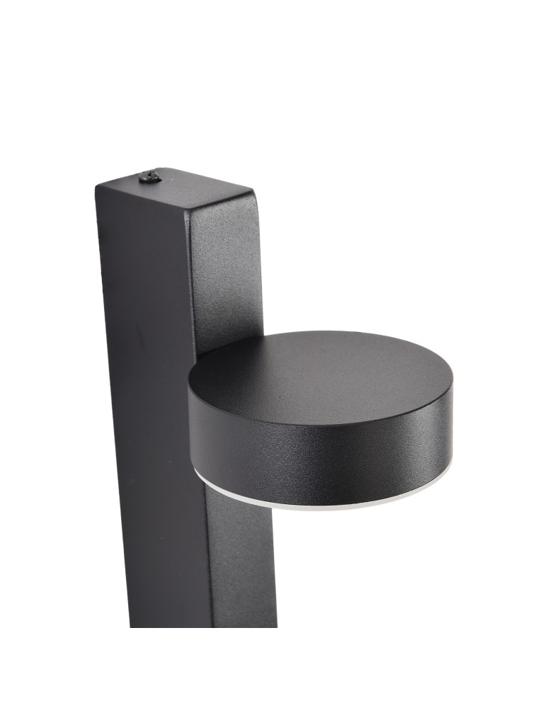 Kinkiety do sypialni - Step into Design Lampa ścienna FIKO czarna 120cm ST-DF010-BK - product kolory-swiatla.pl 2
