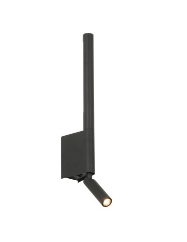 Step into Design Lampa ścienna EXPLORE czarna 43cm MB81806-BK