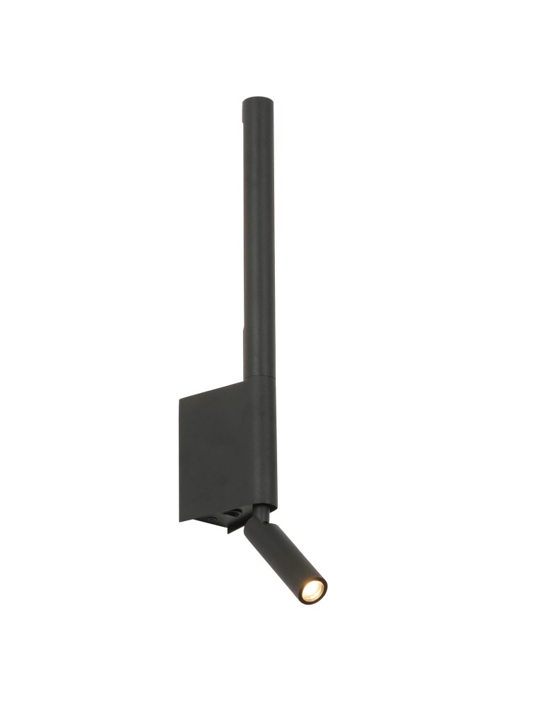 Step into Design Lampa ścienna EXPLORE czarna 43cm MB81806-BK
