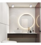 Oprawy sufitowe hermetyczne - Light Prestige Kendal oprawa natynkowa 1 x GX53 biała LP-6331/1SM IP65 WH - product 2