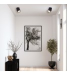 Light Prestige Kendal Oprawa natynkowa 1 x GX53 czarna LP-6331/1SM R1 BK movable Light Prestige Kendal Oprawa natynkowa 1 x GX53 czarna LP-6331/1SM R1 BK movable