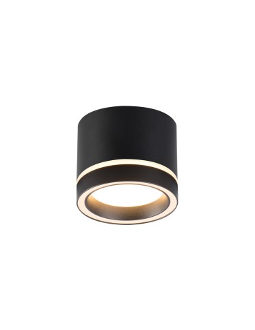 Light Prestige Kendal Oprawa natynkowa 1 x GX53 czarna LP-6331/1SM R2 BK