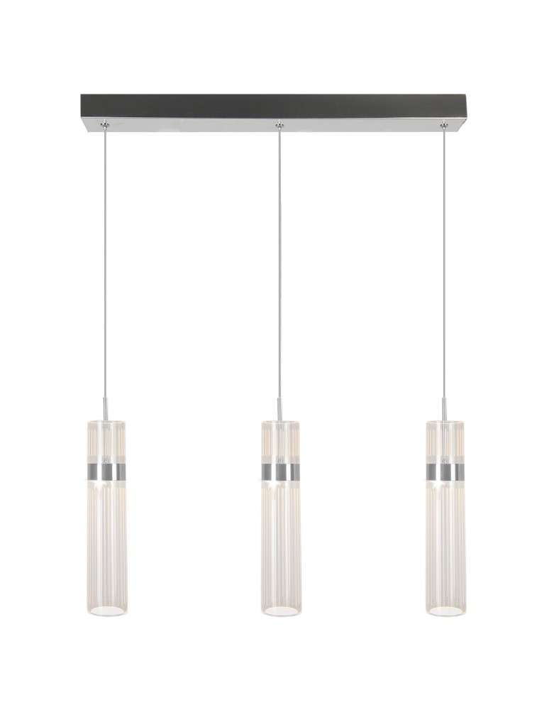 Light Prestige Lampa wisząca Ambiente 3 LED CCT chrom LP-1510/3L CH Light Prestige Lampa wisząca Ambiente 3 LED CCT chrom LP-1510/3L CH