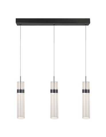 Light Prestige Lampa wisząca Ambiente 3 LED CCT grafitowa LP-1510/3L grafit